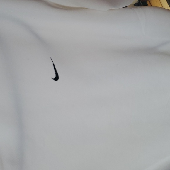 Nike DRI-FIT Running White & Black Sz. L Shirt - Picture 5 of 13